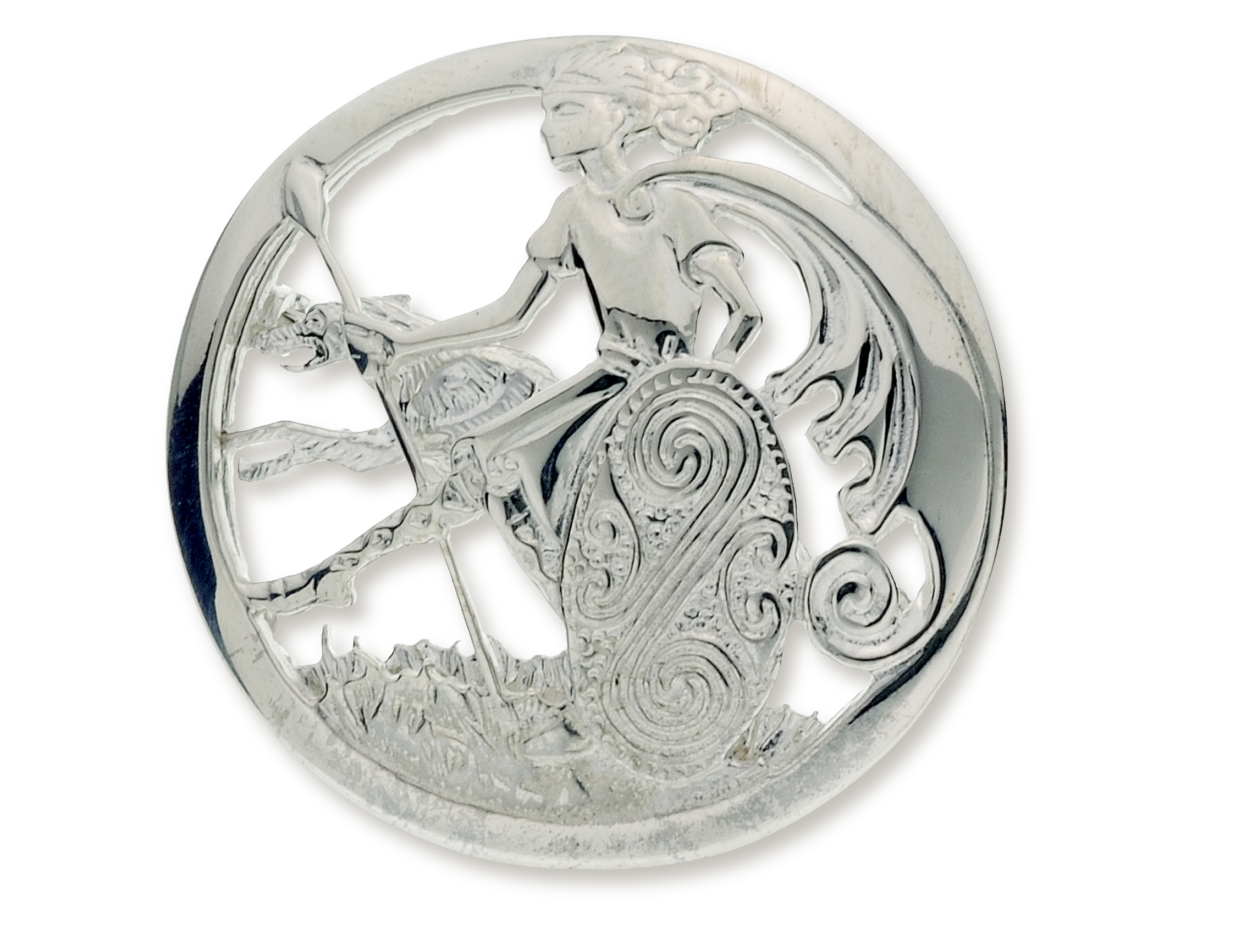 Celtic Warrior Brooch Celtic Warrior Brooch