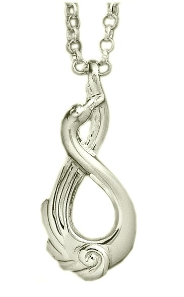 Children of Lir Silver Pendant