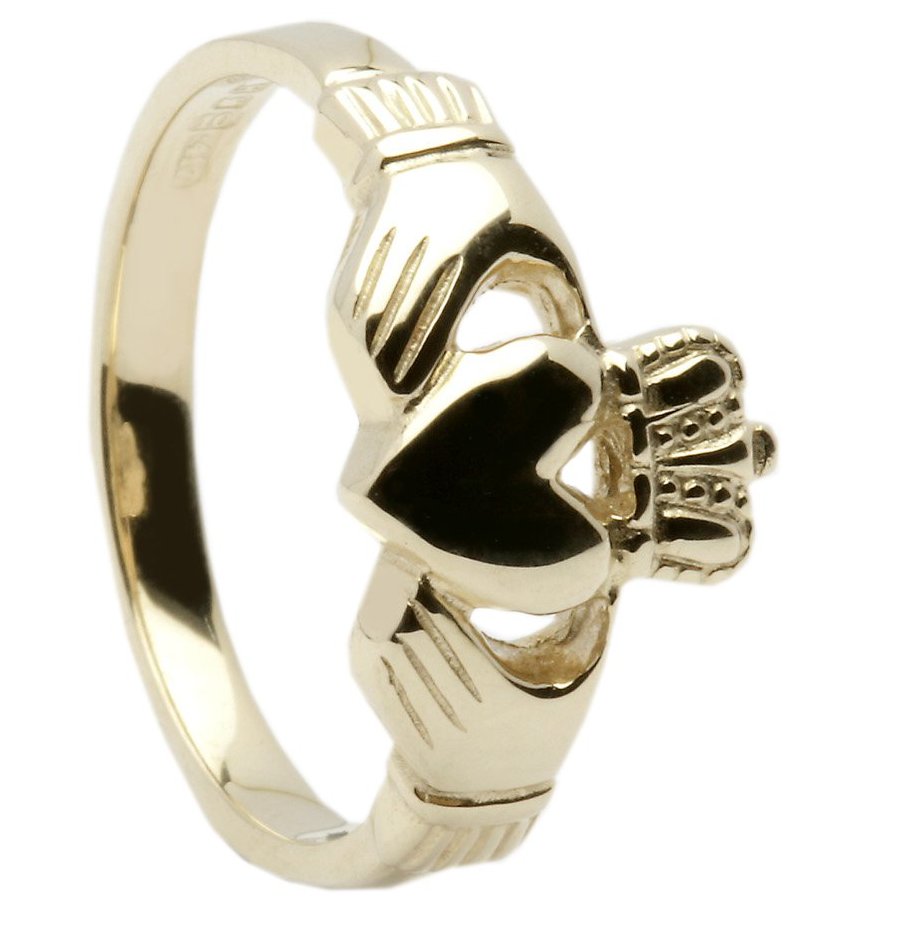 Gold Claddagh Ring