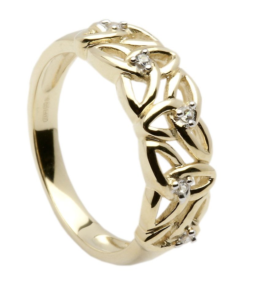 Gold Celtic Ring